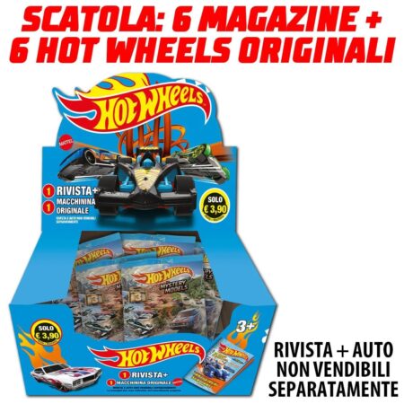 Hot Wheels Box Magazine 8 - Panini Comics - Italiano