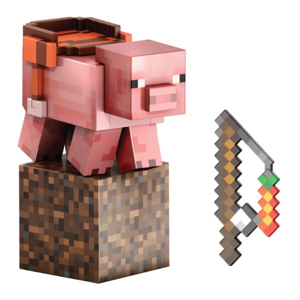 Minecraft - Pig - Diamond Level Action Figure 14 cm