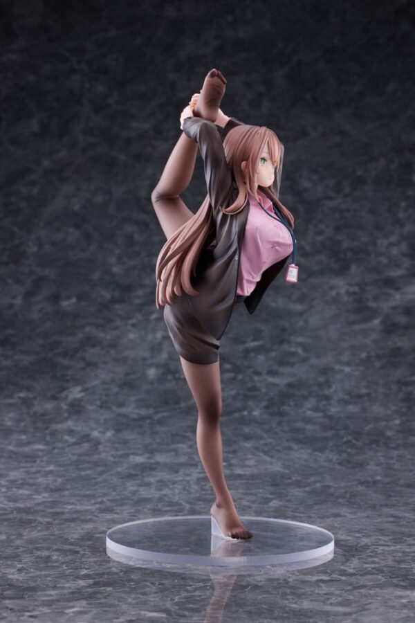 Original Character - OL-chan Who Doesn't Want to Go to Work Pink Ver. - PVC Statue 1-4 26 cm