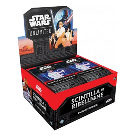 Display Box da 24 Buste - Star Wars Unlimited - Scintilla di Ribellione - Spark of Rebellion - Italiano