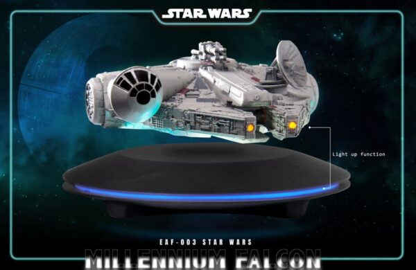 Star Wars Egg Attack Floating - Millennium Falcon - Model with Light Up Function 13 cm