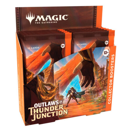 Collector Booster Display Box 12 Buste - Banditi di Crocevia Tonante - Outlaws of Thunder Junction - Magic: The Gathering - Inglese