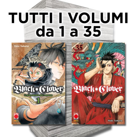 Black Clover 1/35 - Ristampa - Serie Completa - Panini Comics - Italiano