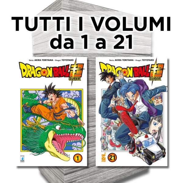 Dragon Ball Super 1/21 - Serie Completa - Edizioni Star Comics - Italiano