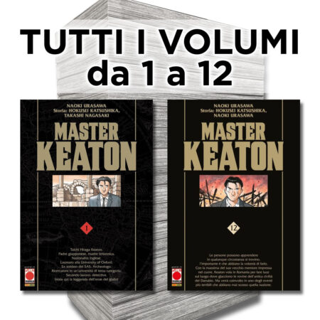 Master Keaton 1/12 - Ristampa - Serie Completa - Panini Comics - Italiano