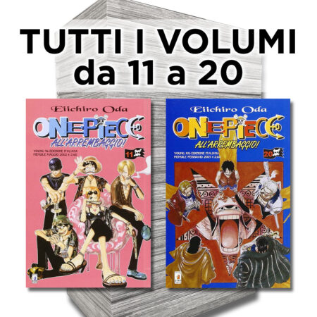 One Piece - Serie Blu 11/20 - Serie Completa - Edizioni Star Comics - Italiano