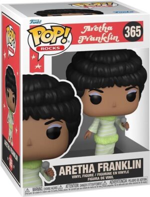 Aretha Franklin - Aretha Franklin (Green Dress) - Funko POP! #365 - Rocks