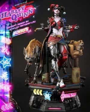 Batman - Cyberpunk Harley Quinn Deluxe Bonus Version - Ultimate Premium Masterline Series Statue 60 cm