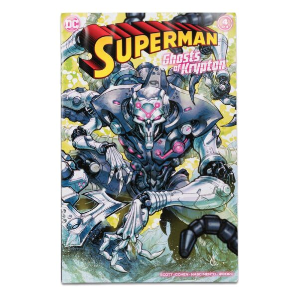 DC Direct Action Figure e Comic Book Superman Wave 5 Brainiac (Gold Label) (Ghosts of Krypton) 18 cm