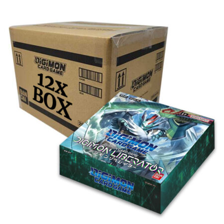 Case 12x Box Digimon Card Game EX07 Digimon Liberator - Inglese