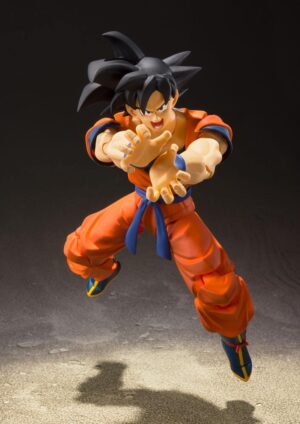 Dragon Ball Z S.H. Figuarts - Son Goku (A Saiyan Raised On Earth) - Action Figure 14 cm