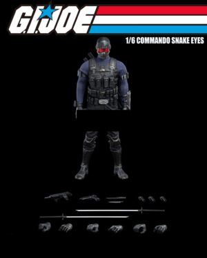 G.I. Joe FigZero - Commando Snake Eyes - Action Figure 1-6 30 cm
