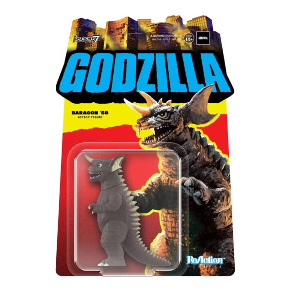 Godzilla Toho ReAction - Baragon ´68 - Action Figure Wave 05 10 cm