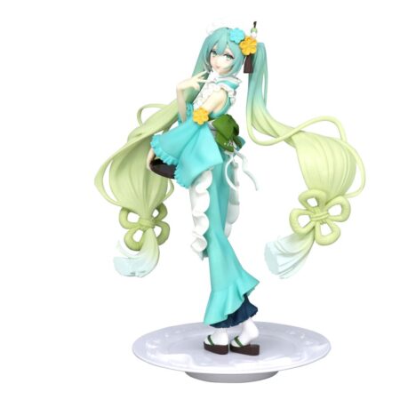 Hatsune Miku - Matcha Green Tea Parfait Mint Ver. - Exceed Creative PVC Statue 21 cm