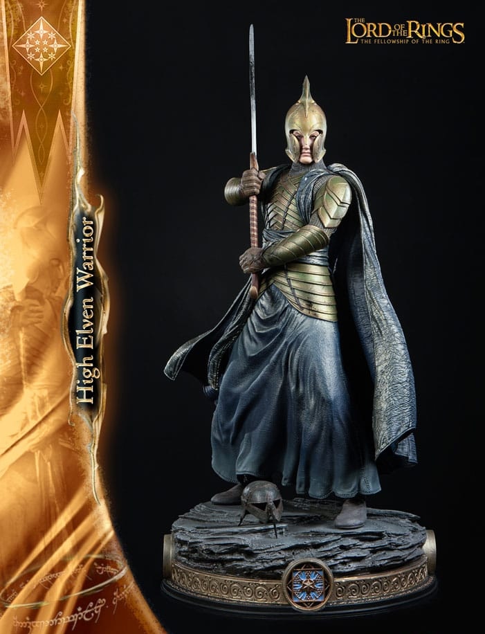 Immagine di Il Signore degli Anelli, The Lord of The Ring – High Elven Warrior John Howe Signature Edition – MS Series Statue 1-3 93 cm