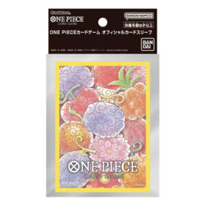 One Piece Card Game – Bustine Protettive – Official Card Sleeves – Serie 4 – Devil Fruit gadget