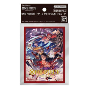One Piece Card Game – Bustine Protettive – Official Card Sleeves – Serie 4 – Three Captains gadget