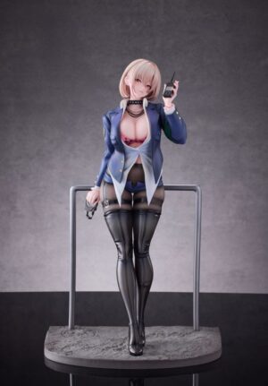 Original Illustration - Naughty Police Woman Illustration by CheLA77 Limited Edition - PVC Statue 1-6 27 cm