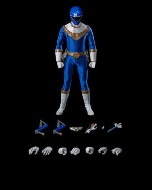 Power Rangers - Ranger III Blue - Zeo FigZero Action Figure 1-6 30 cm