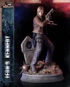 Resident Evil – Leon Kennedy – Premium Statue 50 cm pre