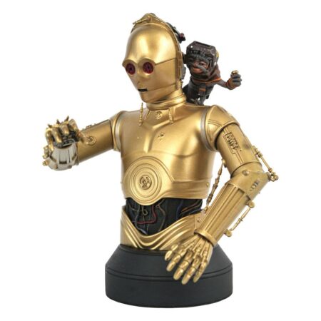 Star Wars Episode IX - C-3PO e Babu Frik Busto 1-6 15 cm