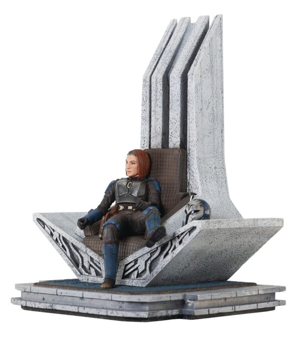 Star Wars: The Mandalorian - Bo-Katan Kryze on Throne - Premier Collection 1-7 35 cm