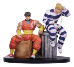 Street Fighter - Cody e Guy PVC Statue 1-10 18 cm