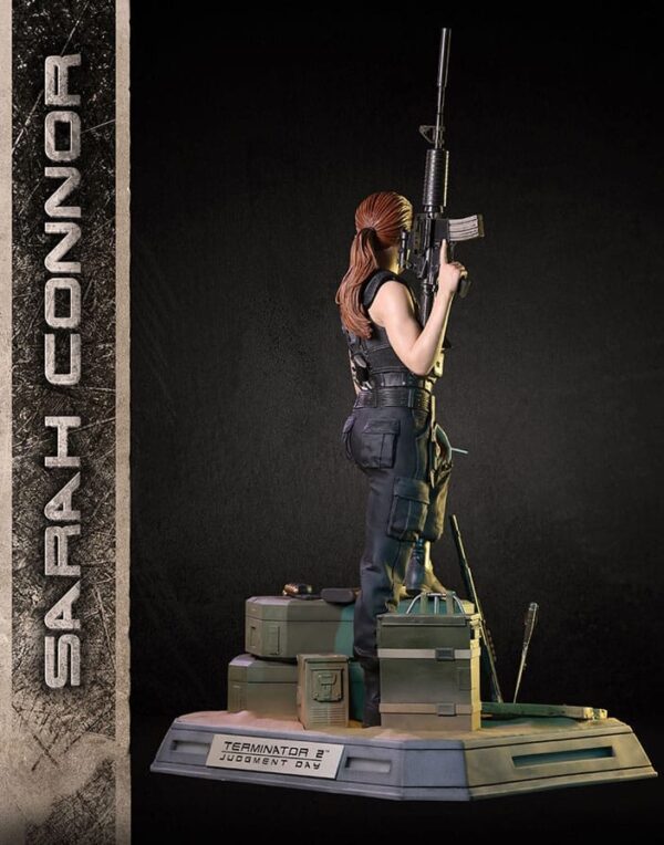 Terminator 2 Judgement Day - Sarah Connor T2 30th Anniversary Edition - Premium Statue 1-3 71 cm