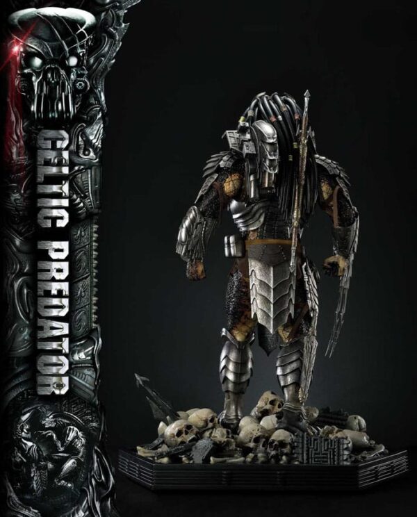 The Alien vs. Predator - Celtic Predator Bonus Ver. - Museum Masterline Series Statue 1-3 95 cm