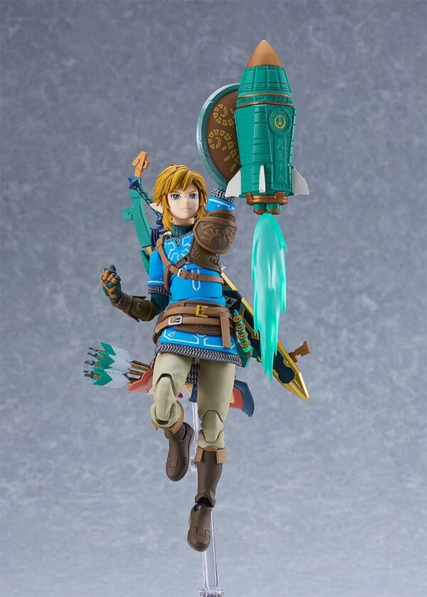 The Legend of Zelda Tears of the Kingdom Figma - Link Tears of the Kingdom Ver. DX Edition Action Figure 15 cm
