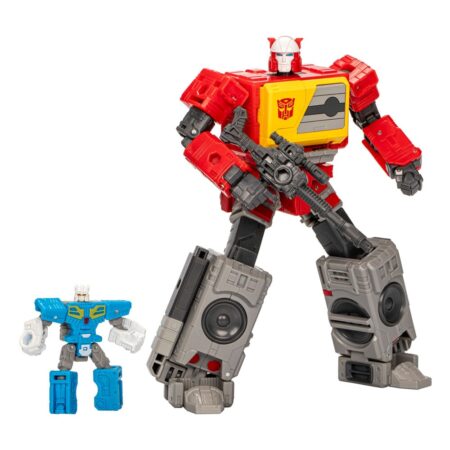 The Transformers: The Movie Generations - Autobot Blaster e Eject - Studio Series Voyager Class Action Figure 16 cm