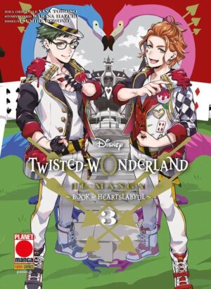 Twisted-Wonderland - Il Manga: Book of Heartsylabul 3 - Disney Planet 40 - Panini Comics - Italiano