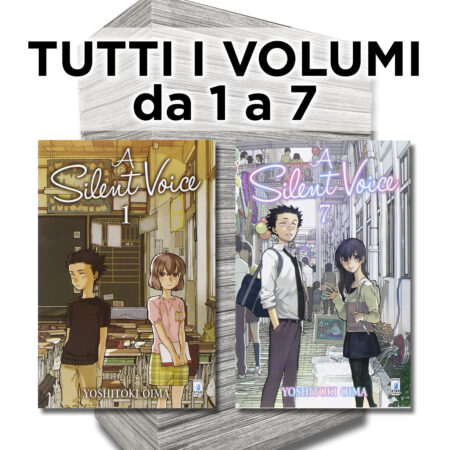A Silent Voice 1/7 - Serie Completa - Edizioni Star Comics - Italiano