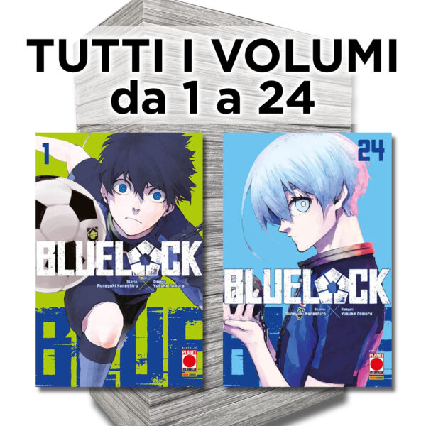 Blue Lock 1/24 - Ristampa - Serie Completa - Panini Comics - Italiano