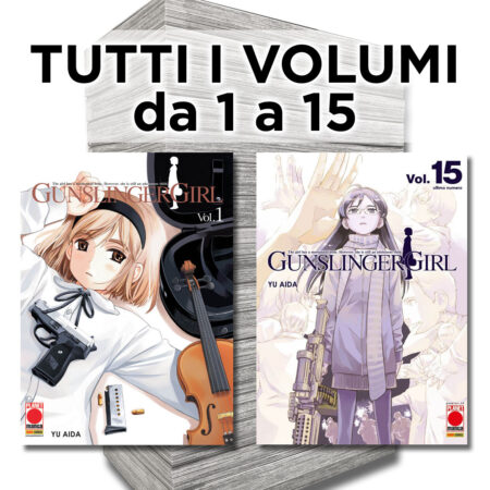 Gunslinger Girl 1/15 - Serie Completa - Panini Comics - Italiano