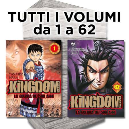 Kingdom - La Guerra dei 500 Anni 1/62 - Serie Completa - Jpop - Italiano