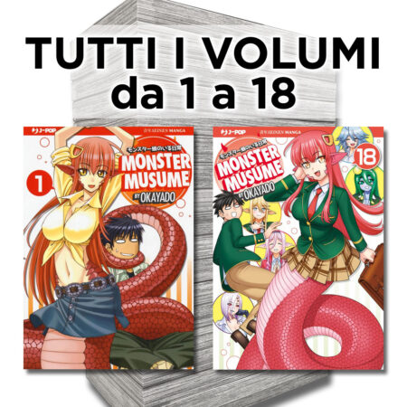 Monster Musume 1/18 - Serie Completa - Jpop - Italiano