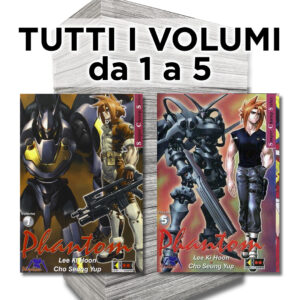 Phantom 1/5 – Serie Completa – Flashbook – Italiano manhwa