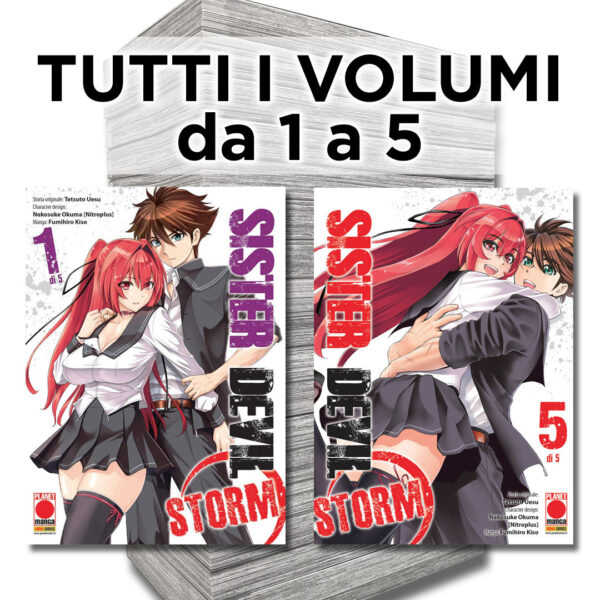 Sister Devil Storm 1/5 - Serie Completa - Panini Comics - Italiano