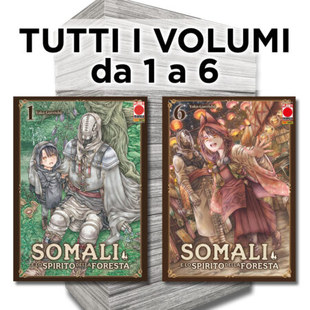Somali e lo Spirito della Foresta 1/6 - Serie Completa - Panini Comics - Italiano