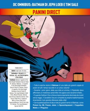 Batman di Jeph Loeb e Tim Sale - DC Omnibus - Panini Comics - Italiano