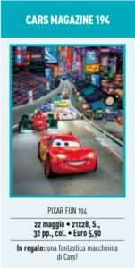 Cars Magazine 194 – Pixar Fun 194 – Panini Comics – Italiano pre