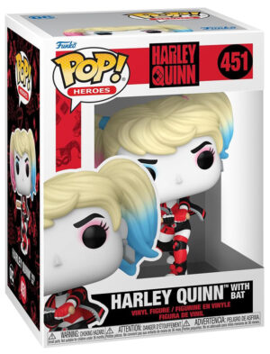 DC Comics Harley Quinn Takeover - Harley with Bat - Funko POP! #451 - Heroes