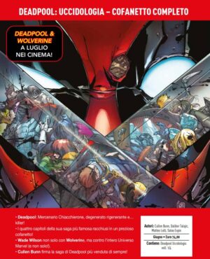 Deadpool - Uccidologia Cofanetto Completo (Vol. 1-4) - Panini Comics - Italiano