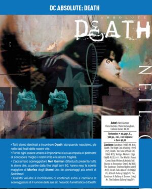 Death - DC Absolute - Panini Comics - Italiano