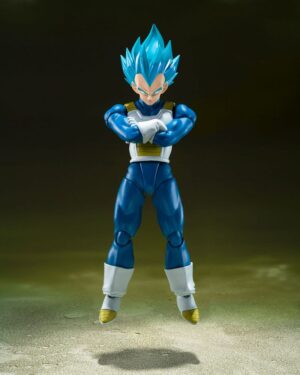 Dragon Ball Super S.H. Figuarts Action Figure Super Saiyan God Super Saiyan Vegeta - Unwavering Saiyan Pride