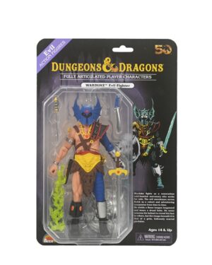 Dungeons & Dragons Action Figure 50th Anniversary Warduke on Blister Card