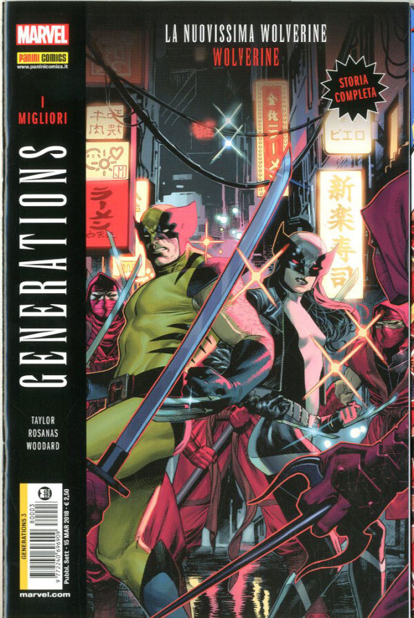 Generations 3 - I Migliori: La Nuovissima Wolverine / Wolverine - Panini Comics - Italiano