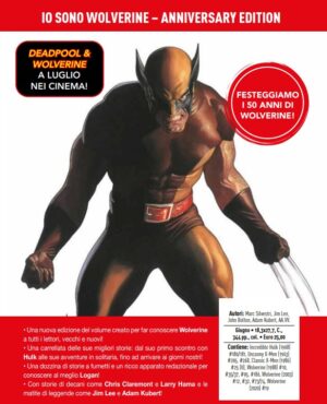 Io Sono Wolverine - Anniversary Edition - Panini Comics - Italiano
