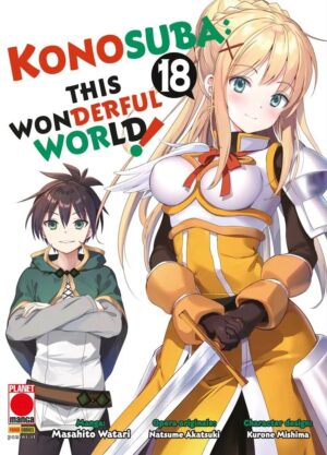 Konosuba! - This Wonderful World 18 - Capolavori Manga 160 - Panini Comics - Italiano